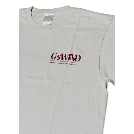 G's WIND Tee　ソルト　MサイズLサイズ