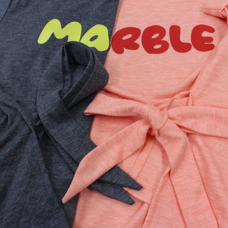 （Marble）L2601-104　ロールスリーブTシャツ　PINK　LADIES F