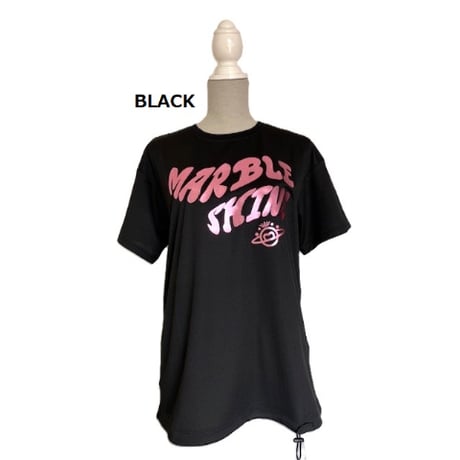 （Marble催事限定商品セール）SU2602-101　ドロスト付BigT　PINK　BLACK　UNISEX M