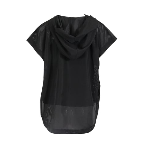 （Marble）L2606-103　フーディドルマンT × カップ付きタンクトップセット　BLACK　LADIES F