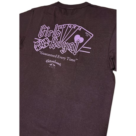 GIRLS ROYAL 5.9oz OPEN-ENDED Tee　ココアブラウン　MサイズLサイズXLサイズ