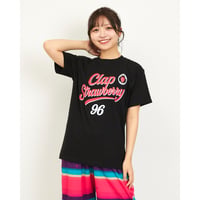 （CLAP）CLAP STRAWBERRY　TEE 　ブラック　Mサイズ