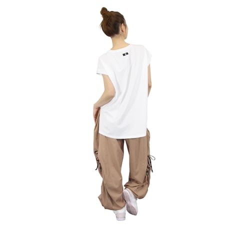 （Marble）L2603-607　タックワイドパンツ　BEIGE　LADIES M・L