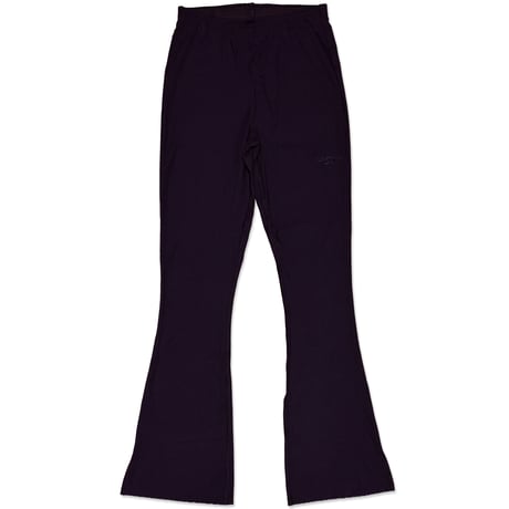 WORK OUT RIB FLARE LEGGINGS　BLACK（ブラック）　MサイズLサイズ
