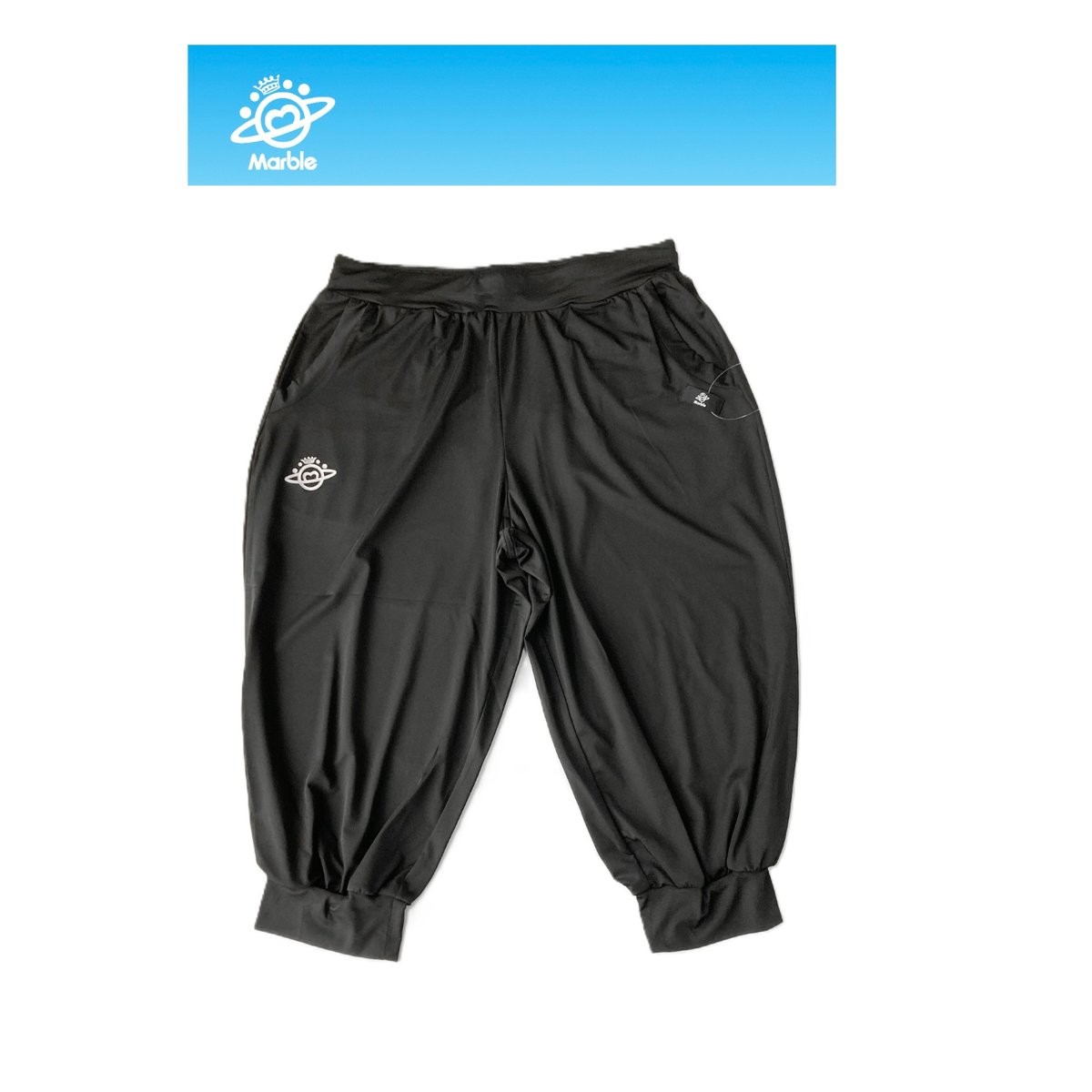 Marble催事限定商品セール） SL2509-702 カプリパンツ BLK レディースM