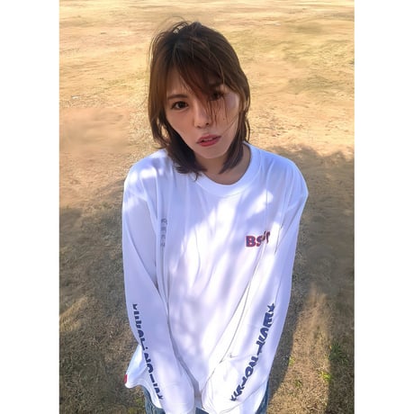 BSG CLUB L/SL Tee　ホワイト　LサイズXLサイズ
