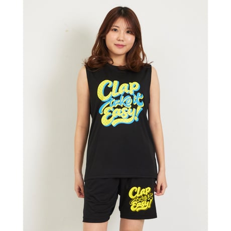 （CLAP）TAKE IT EASY DRY TANK　ブラック