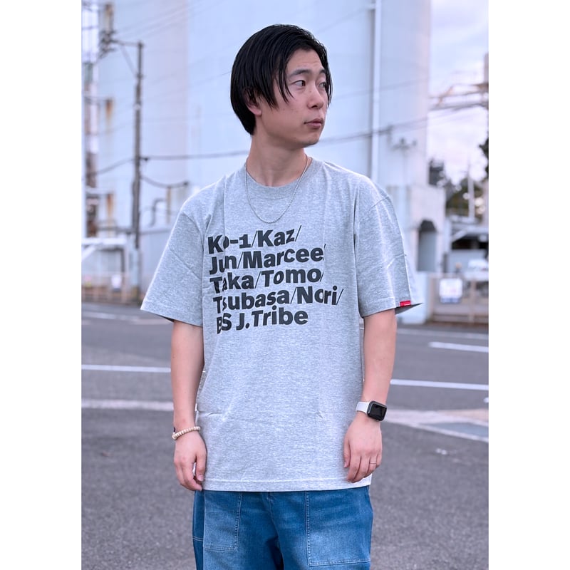 MEMBERS ONLY Tee ミックスグレー Lサイズ | フィットネスウェア