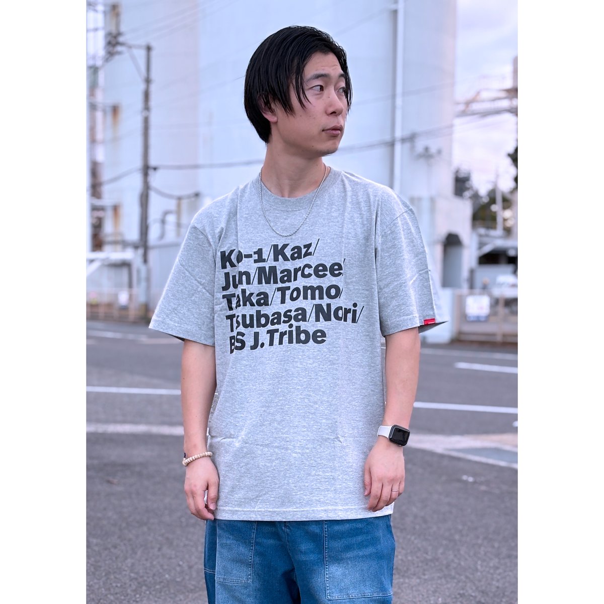 MEMBERS ONLY Tee ミックスグレー Lサイズ | フィットネスウェア