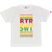 WORLD WIDE LOVE Tee　ホワイト　LサイズXLサイズXXLサイズ