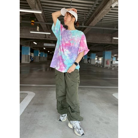 GIRLS PREMIUM POLYESTER CARGO PANTS　ARMY（アーミー）　SサイズMサイズLサイズ