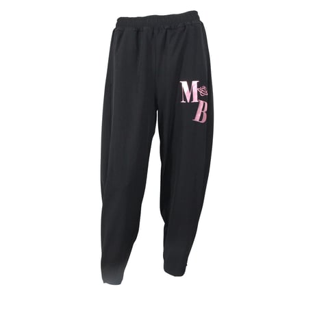 （Marble）L2603-607　タックワイドパンツ　BLACK　LADIES M・L