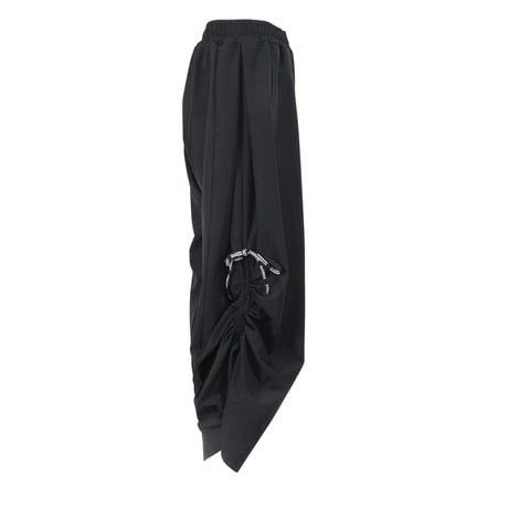 （Marble）L2603-607　タックワイドパンツ　BLACK　LADIES M・L