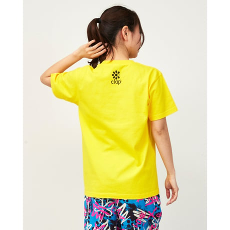 （CLAP）HEART CLAP LIMESTONE TEE　イエロー