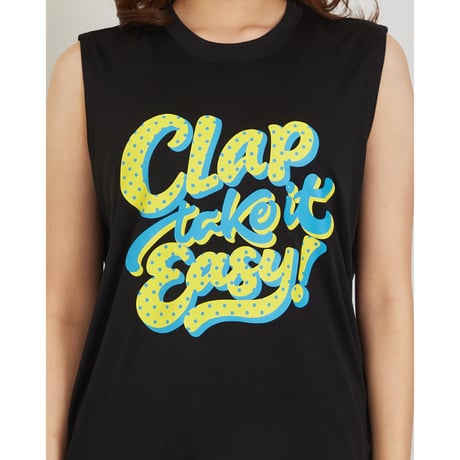 （CLAP）TAKE IT EASY DRY TANK　ブラック