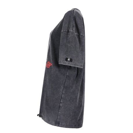 （Marble）U2603-102　デニム風BigT　BLACK　UNISEX M・L・XL