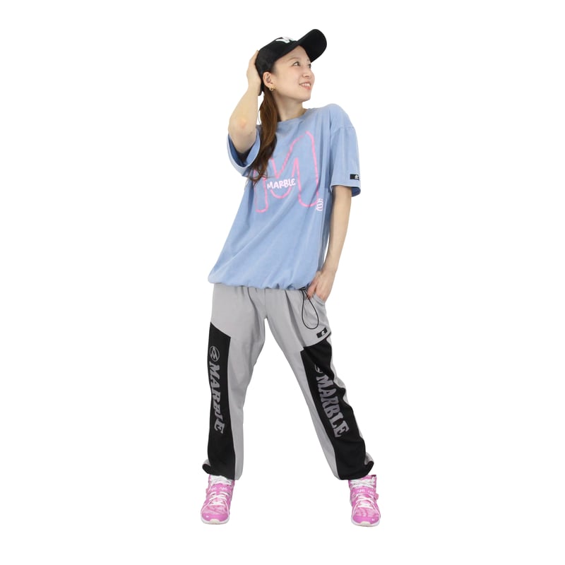 Marble）U2603-605 ジョガーパンツ GRAY UNISEX M・L・XL |
