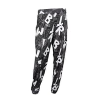 （Marble）U2606-605　総柄ストレッチロングパンツ　Monotone　UNISEX  M ・L ・XL