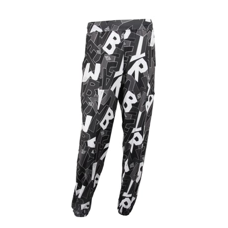 （Marble）U2606-605　総柄ストレッチロングパンツ　Monotone　UNISEX  M ・L ・XL