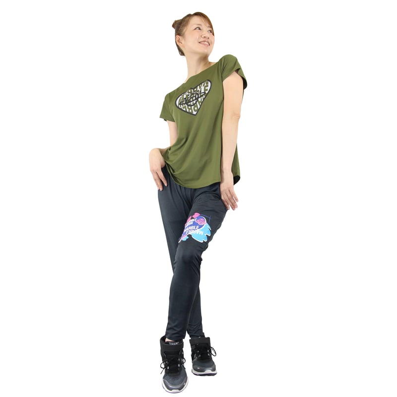 Marble）L2411-104 ゆるフィットT KHAKI LADIES-M ・L | フ