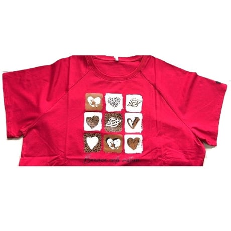 （Marble催事限定商品セール）SL2604-103　ノットT　WHITE　RED　LADIES F