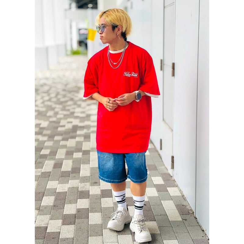 ENJOY BitterSweet Tee ハイレッド LサイズXLサイズ
