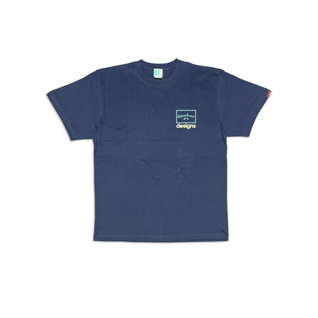 BS®︎ DESIGNS LOGO Tee　ヘイジーネイビー　LサイズXLサイズXXLサイズ