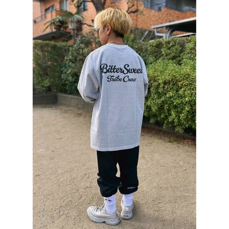 BS GELATO LOGO GARMENT DYE L/SL Tee　ヴィンテージアイスグレー　LサイズXLサイズ