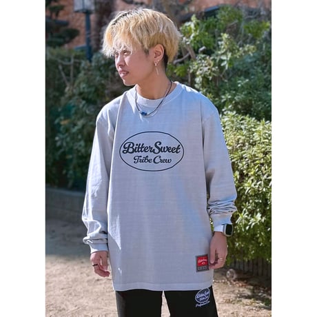 BS GELATO LOGO GARMENT DYE L/SL Tee　ヴィンテージアイスグレー　LサイズXLサイズ