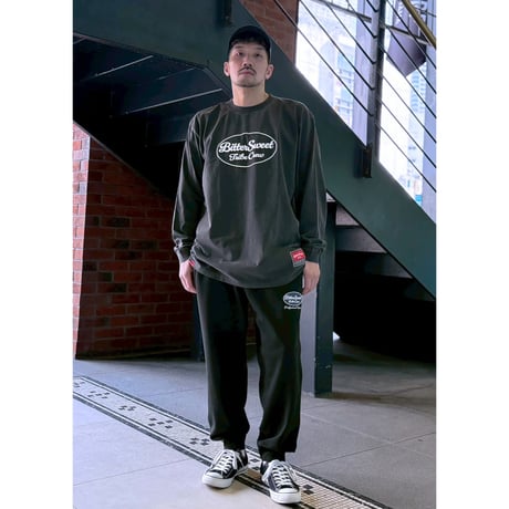 BS GELATO LOGO GARMENT DYE L/SL Tee　ヴィンテージブラック　LサイズXLサイズ