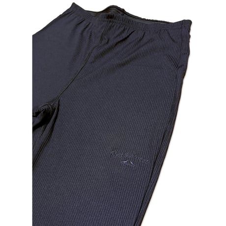 WORK OUT RIB FLARE LEGGINGS　BLACK（ブラック）　MサイズLサイズ