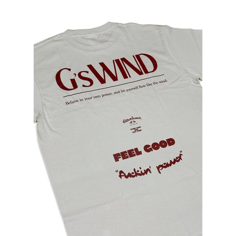 G's WIND Tee　ソルト　MサイズLサイズ