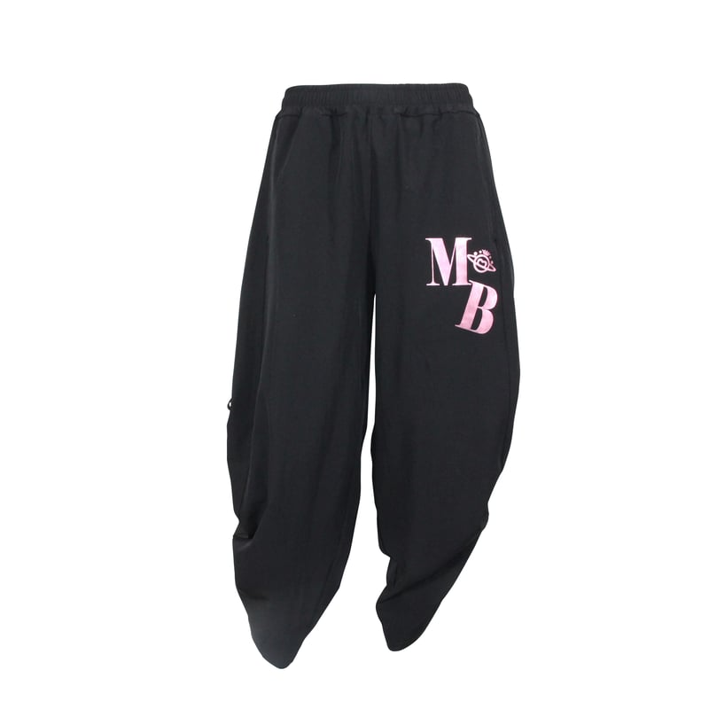Marble）L2603-607 タックワイドパンツ BLACK LADIES M・L |