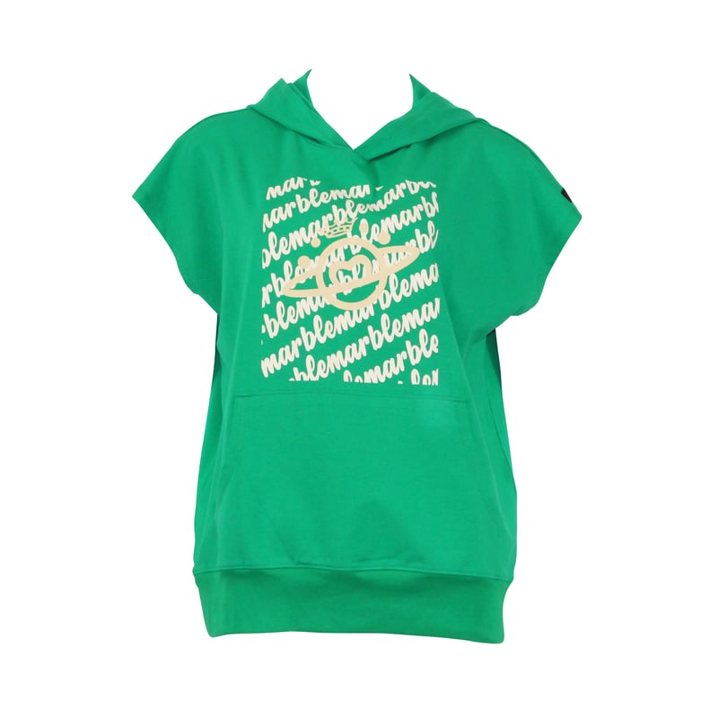 Marble）L2508-103 フード付ドルマンT GREEN LADIES F | フィ