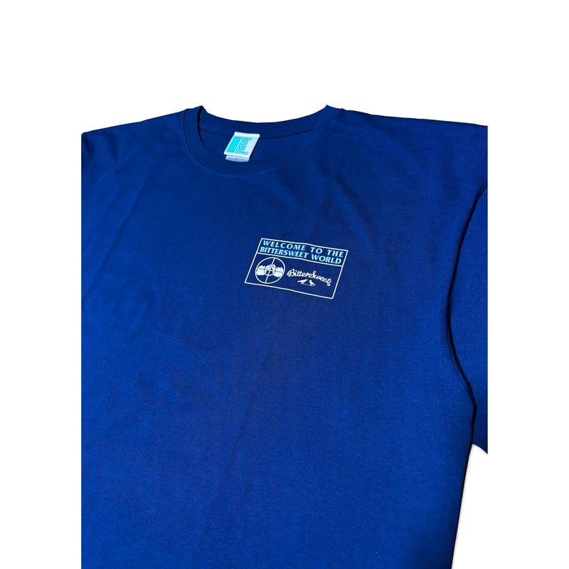 WELCOME TO BS WORLD BIG Tee ディープブルー MサイズLサイズ |