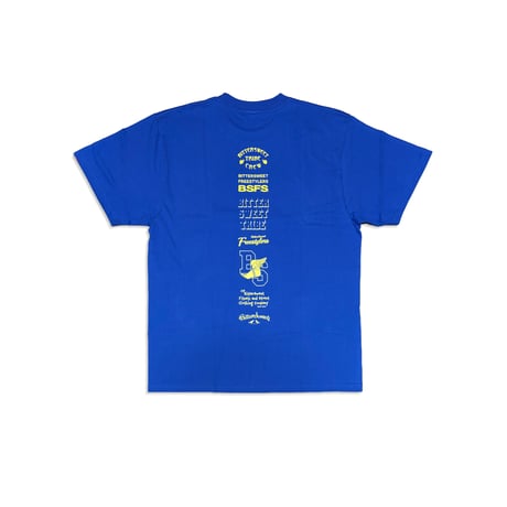 BS TRIBE CIRCLE LOGO PREMIUM COMFORT Tee　ロイヤル　LサイズXLサイズ