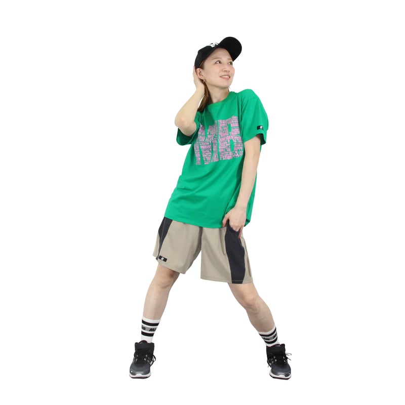 Marble）U2606-804 ハーフパンツ BEIGE UNISEX M ・L ・XL