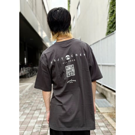 BS TRIBE MIX LOGO PREMIUM COMFORT TEE　スミクロ　LサイズXLサイズ