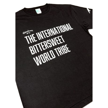 BitterSweet WORLD TRIBE TRI-BLEND BIG Tee　ヴィンテージブラック　MサイズLサイズ