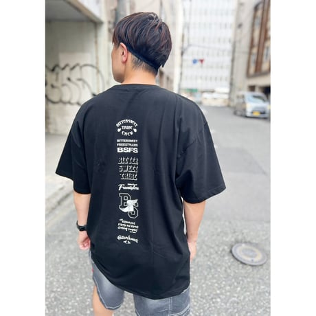 BS TRIBE CIRCLE LOGO PREMIUM COMFORT Tee　レッド　LサイズXLサイズ