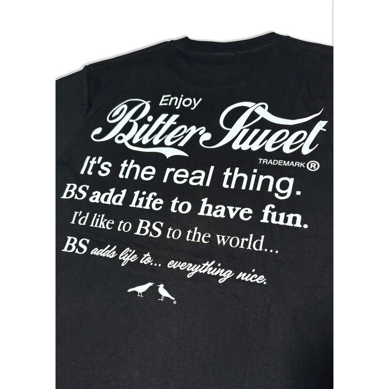 ENJOY BitterSweet Tee ブラック LサイズXLサイズ | フィットネスウェ