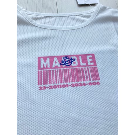 （Marble催事限定商品セール） SL2504-201　メッシュドルマン　WHT　BLK　レディースF