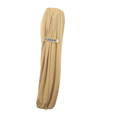 （Marble）L2511-607 ワイドロングパンツ BEIGE　LADIES M・L