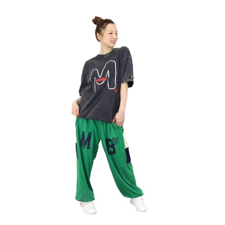 （Marble）U2603-102　デニム風BigT　BLACK　UNISEX M・L・XL