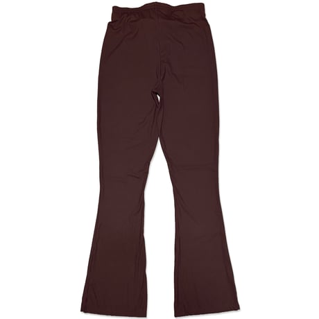 WORK OUT RIB FLARE LEGGINGS　COFFEE BROWN（コーヒーブラウン）　MサイズLサイズ