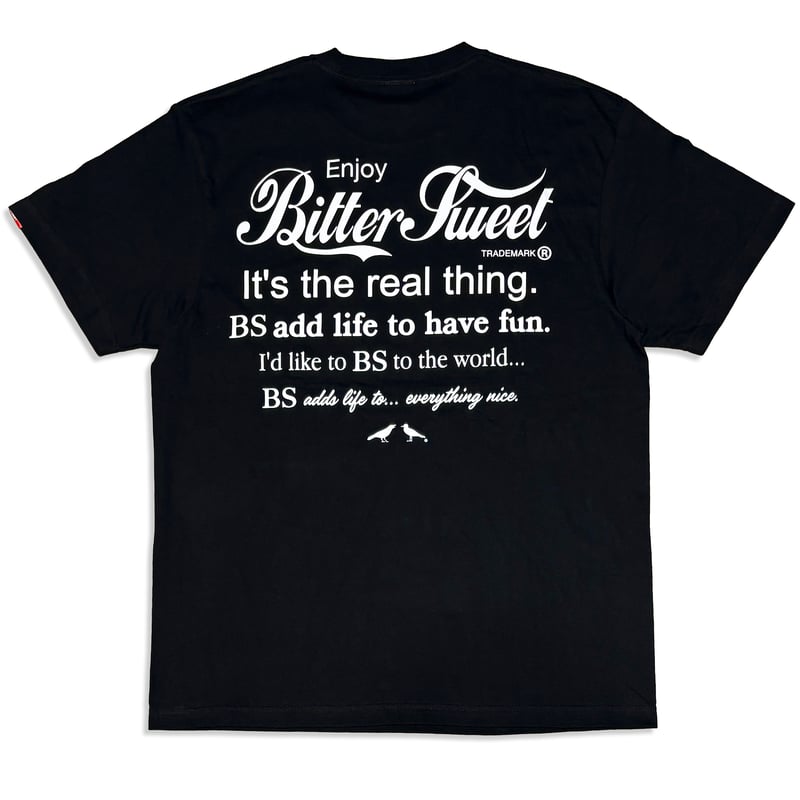 ENJOY BitterSweet Tee ブラック LサイズXLサイズ | フィットネスウェ