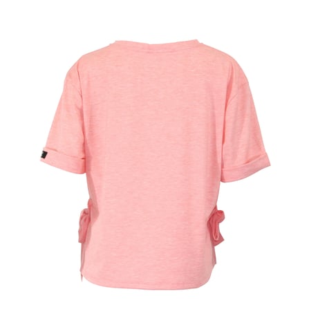 （Marble）L2601-104　ロールスリーブTシャツ　PINK　LADIES F