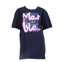 （Marble）U2603-101　Tシャツ　NAVY　UNISEX M・L・XL