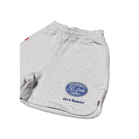 GIW OVAL LOGO W'S SWEAT SHORTS　アッシュ　SサイズMサイズ
