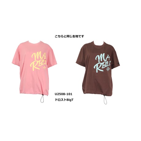（Marble）L2511-104 7分袖丈Tシャツ BLACK　LADIES F